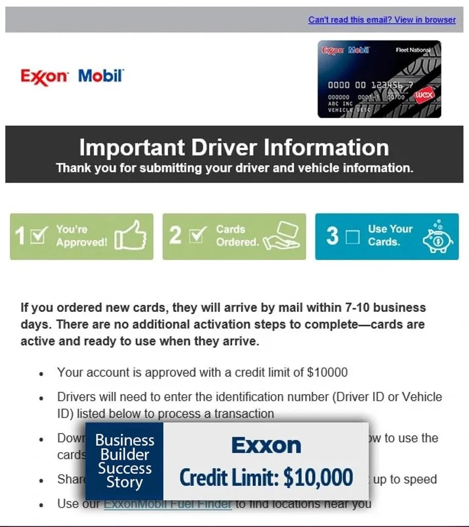 Exxon Mobil Credit