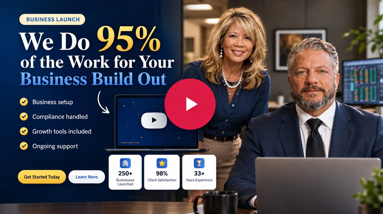 Start My Business free dashboard
