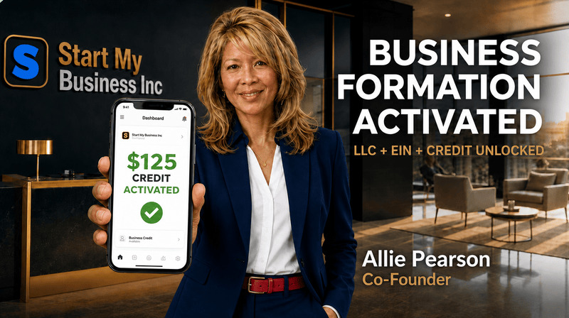 Business formation activated -- LLC, EIN and credit unlocked